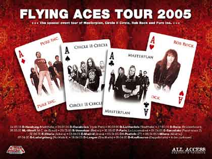 Flying Aces Tour Poster