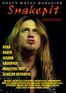 Issue #20 - Snakepit Heavy Metal Magazine 20